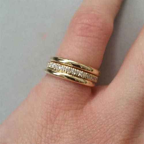 Cubiz Fashion Wedding Ring For Women