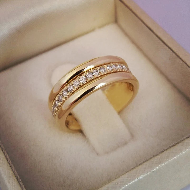 Cubiz Fashion Wedding Ring For Women