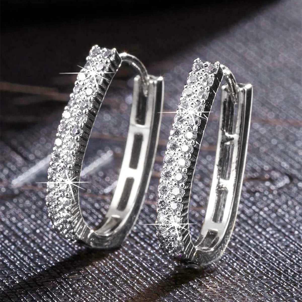 Luxury Paved Earrings