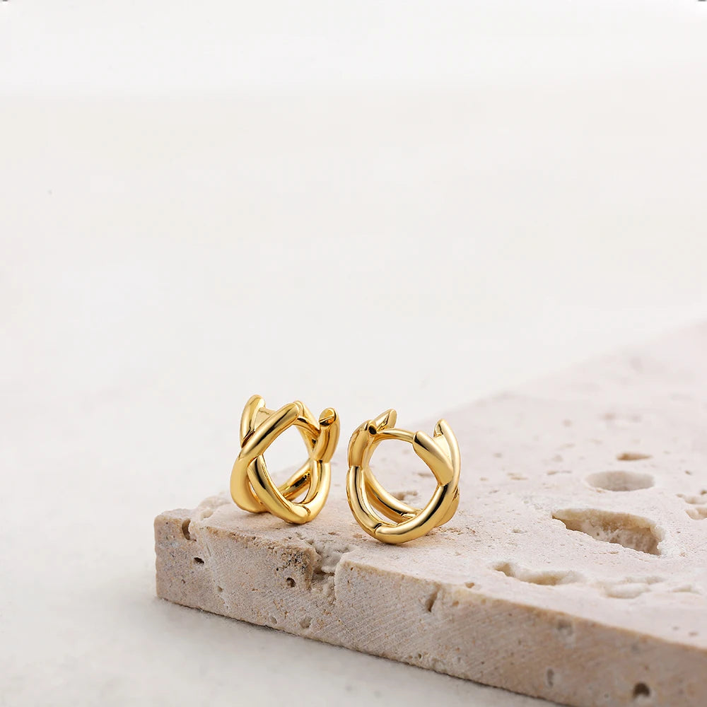 Criss-cross Gold Silver