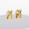 Criss-cross Gold Silver