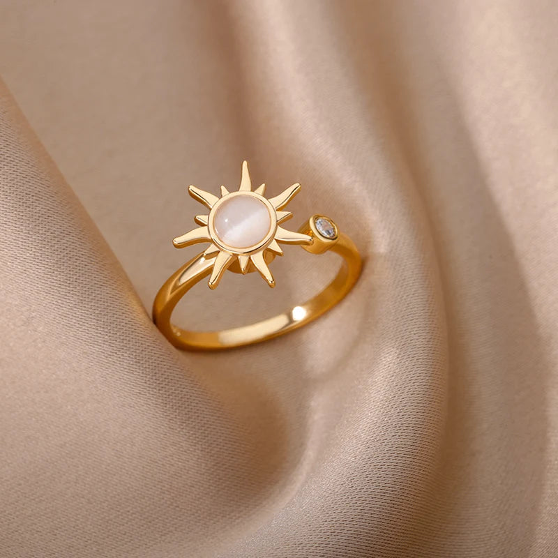 Opaline Rings
