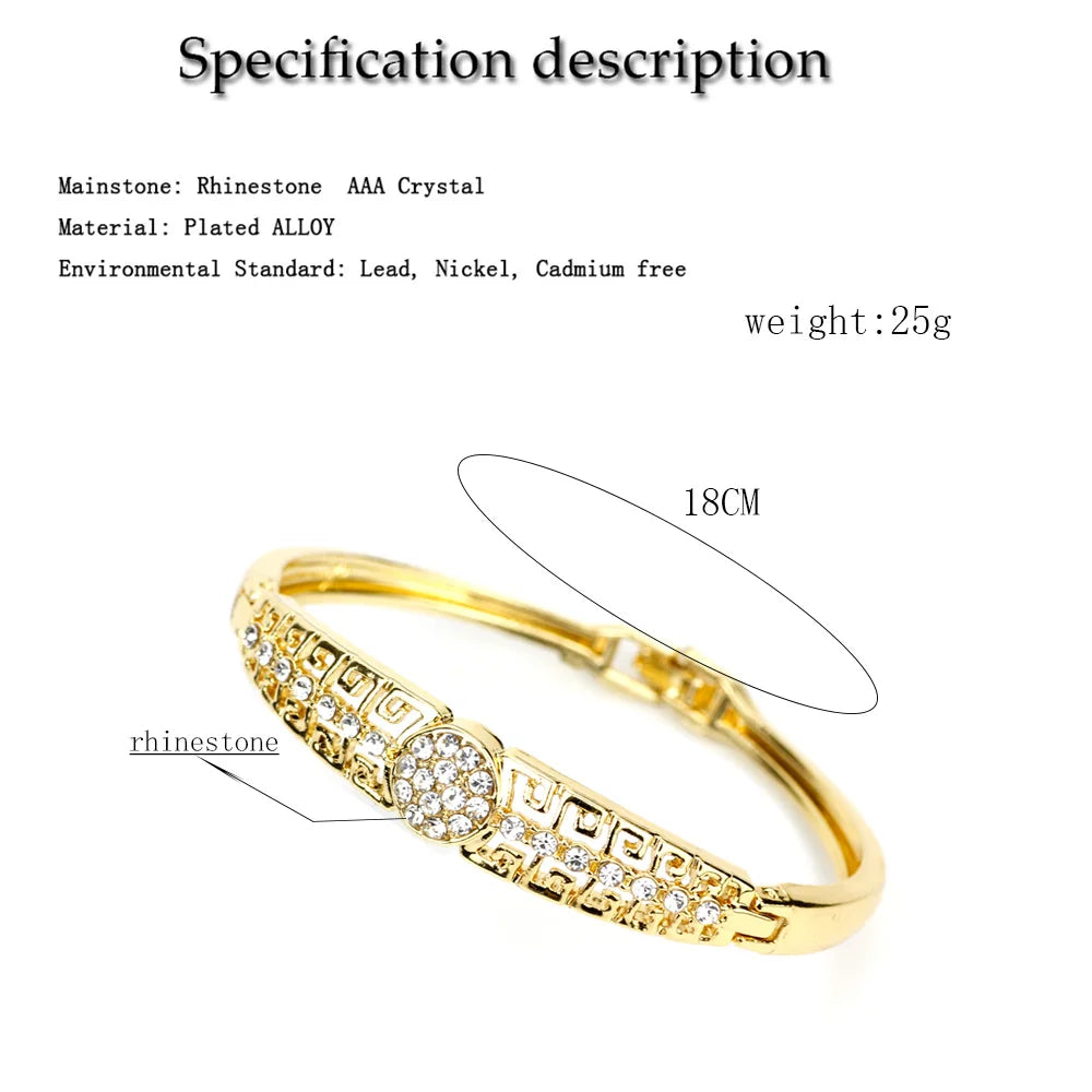 Gold Sunspicems Bracelet