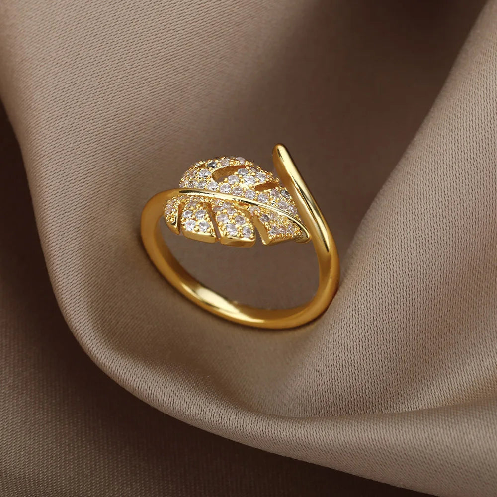Palm Leaf Ring