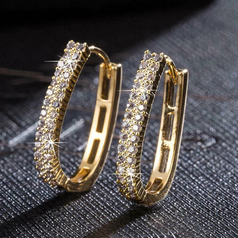 Luxury Paved Earrings