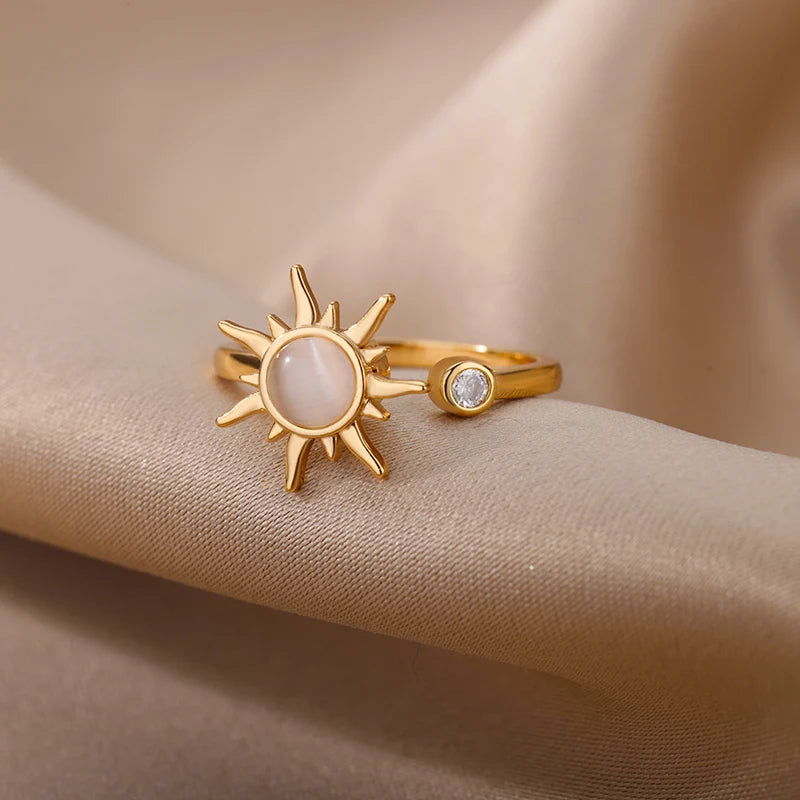 Opaline Rings