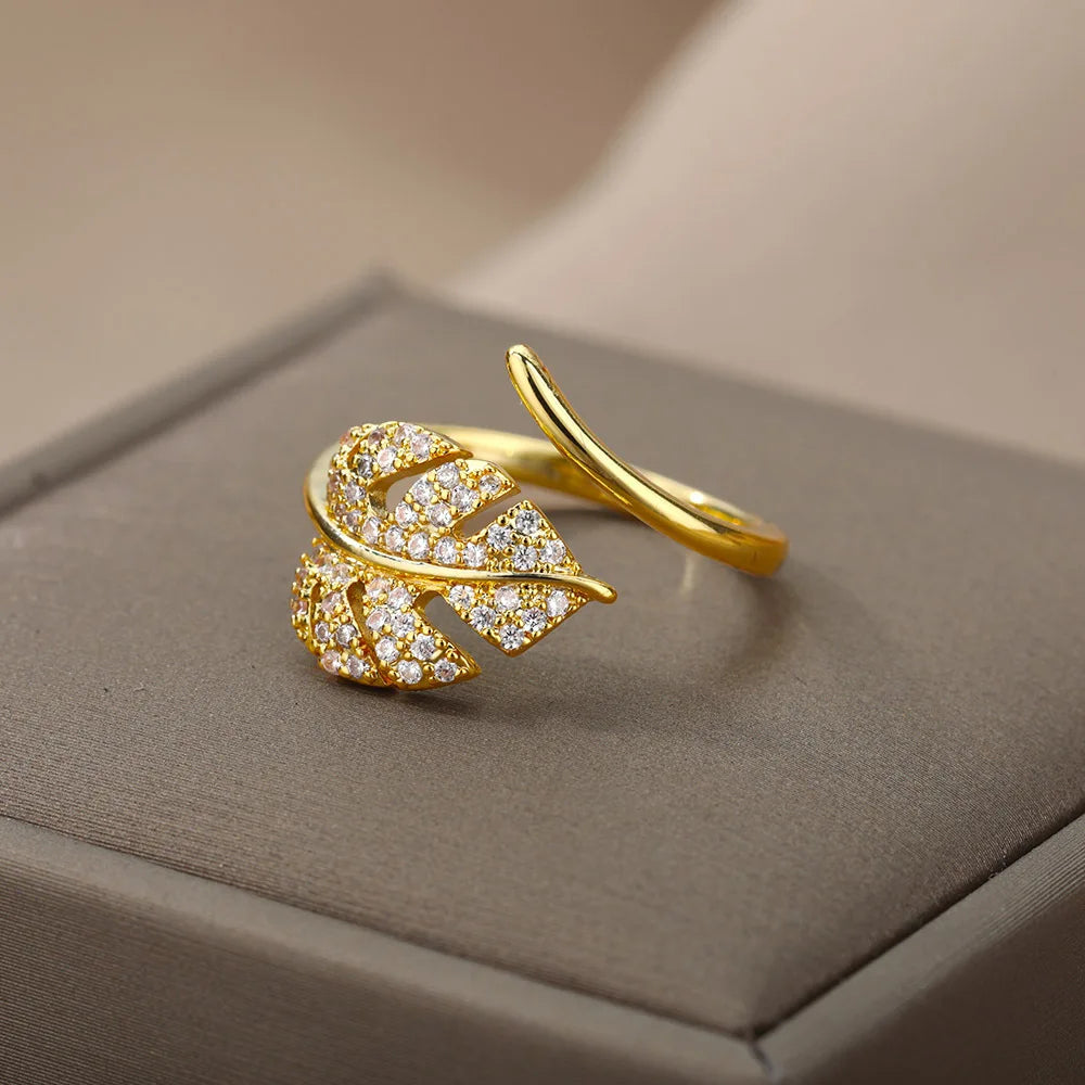 Palm Leaf Ring