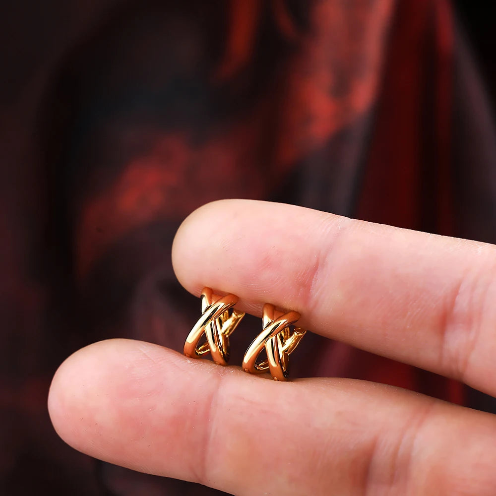 Criss-cross Gold Silver